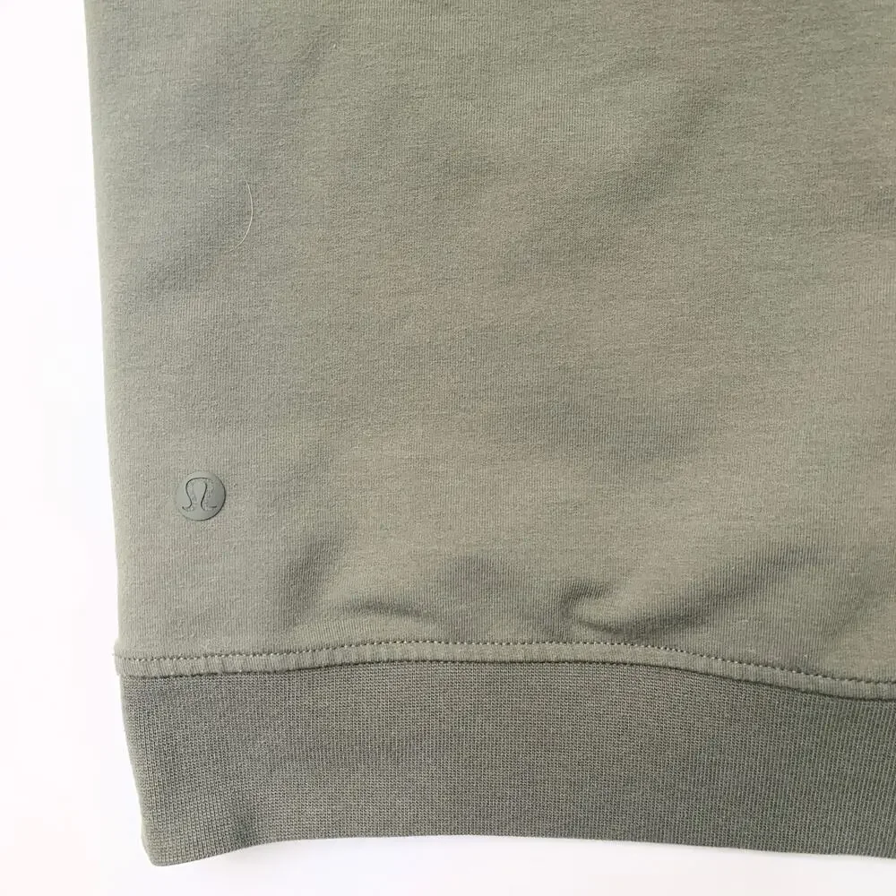 Lululemon Hoodie Mens L Large Sage City Sweat Pullover Stretch Post Workout
